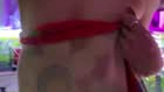 Showing off the tatts and a tight bod