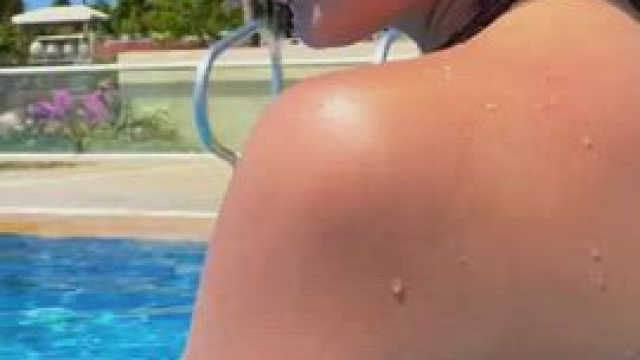 Wet, sexy and pretty