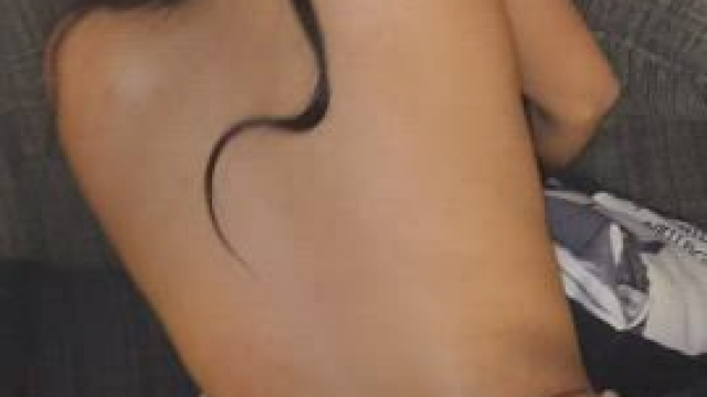 She was such a naughty girl tonight