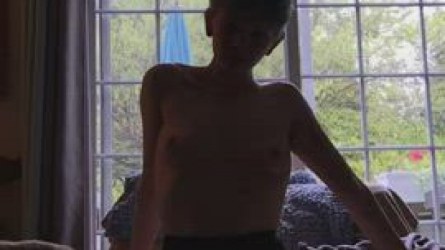 Good morning, wanna help me with my stretches?