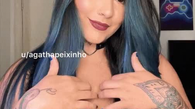 Trying to convince you to fuck my boobs