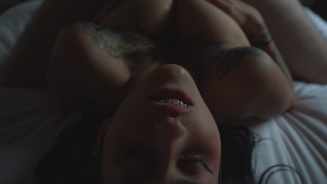 I love it when a man roughly titty fucks me