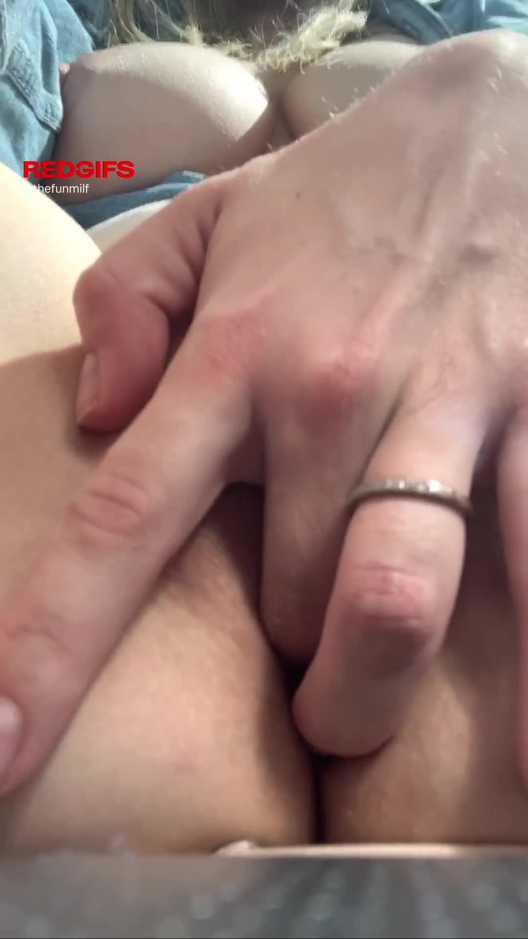 My pussy is always wet after work [GIF]