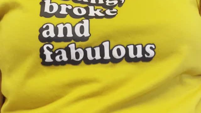 Crumbling under the hands of a supporter