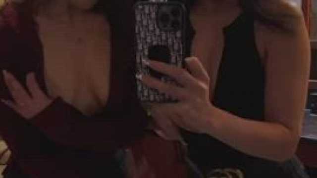 When in the bathroom together