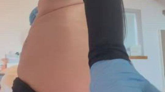 Hey! My names nurse Big Bum let’s drain your balls