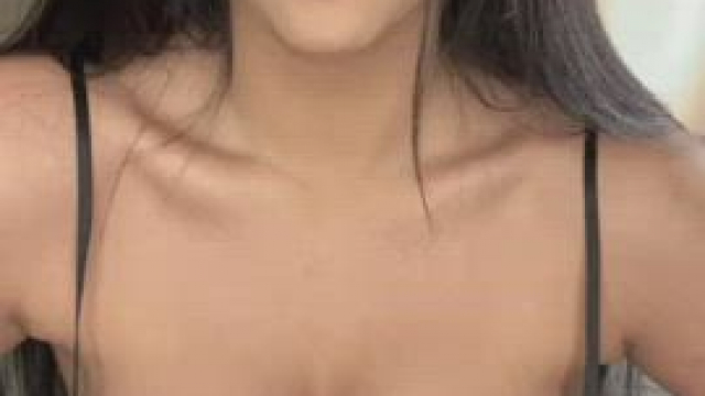 Prefer my natural tits or my smile?