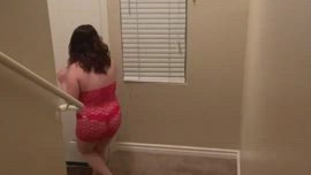 I invited the Pizza hut delivery man in wearing some lingerie and he said he was