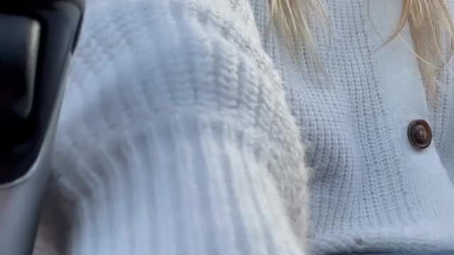 I love letting my tiny tits free outside a lot