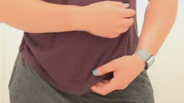 Stripping off my PJs