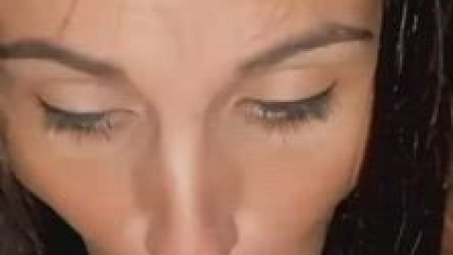 she likes strawberry cone