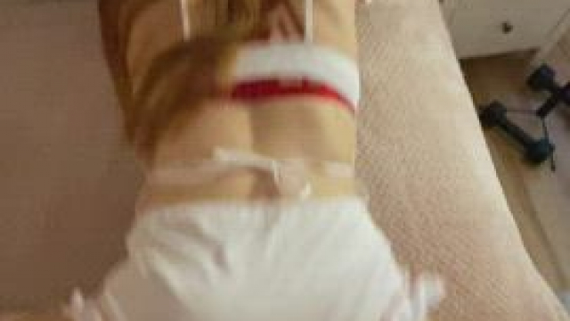 Just a 5 foot tall ginger fleshlight doing her job!