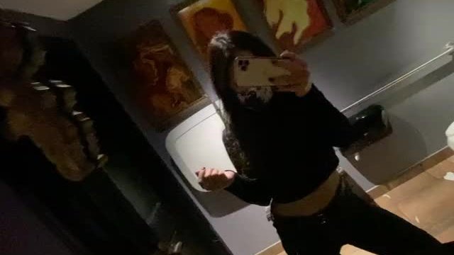 Had to check out my titties in the bathroom since everyone was staring 