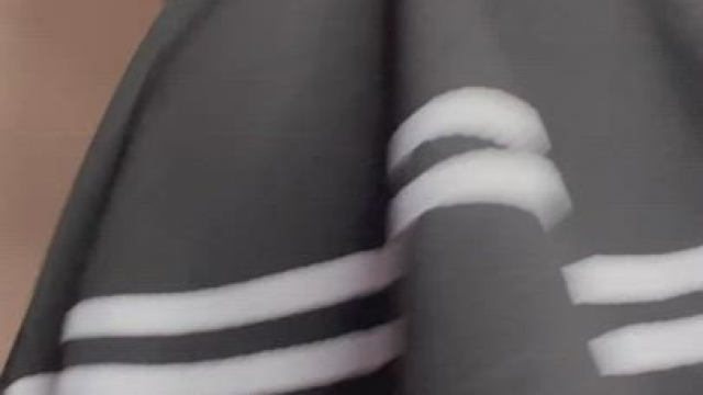 I wanted to tease you, but I forgot to put on my panties