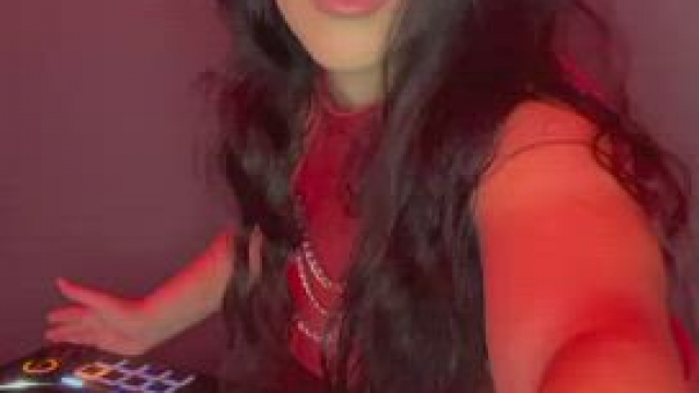 DJing is much more fun topless