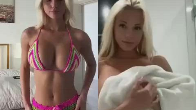 Busty Blonde Tiktok