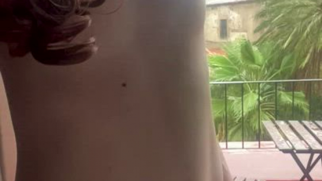 What catches your attention most? My little titties, my redhead or my smooth pus