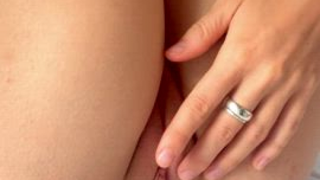 There hasn't been anyone in this pussy for a long time