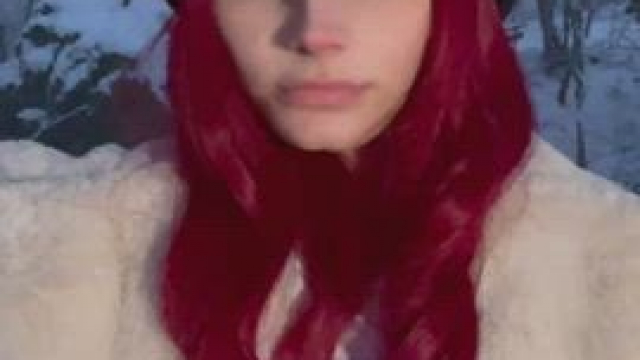 I hope you like my teenn tits even more than the beautiful view... I love the ri