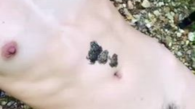 I liked feeling them hop around on my body