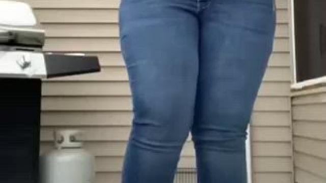 Wife doing her winter striptease.