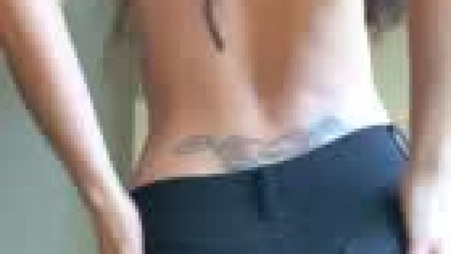 Perfect bullseye on my 39 year old mom bod (tramp stamp doesn’t say “Squirt” for