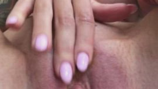 Hot Milf Teases Her Pussy