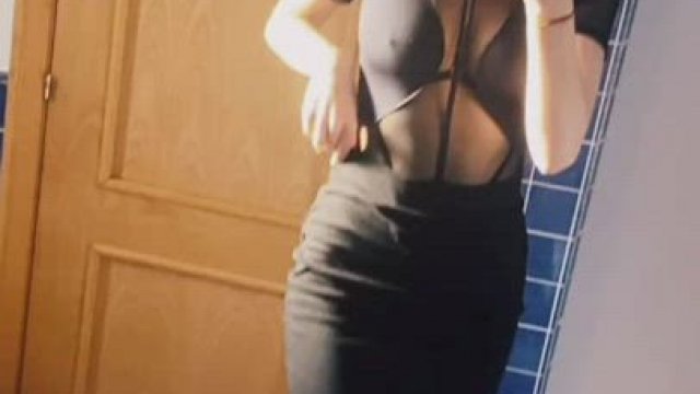 That bra is hiding nothing!