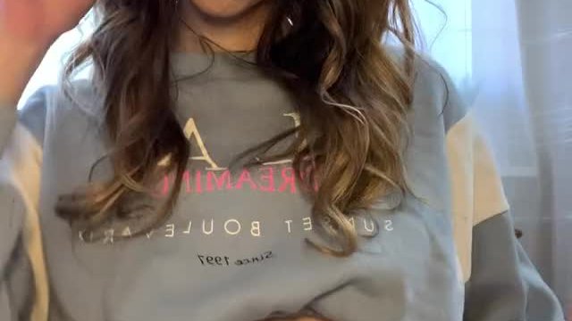 is this an adorable boob drop hehe