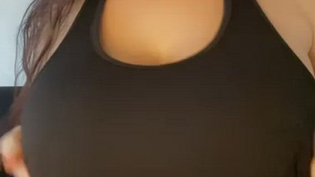 Nice big teen tits