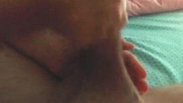 wifey milking a big load