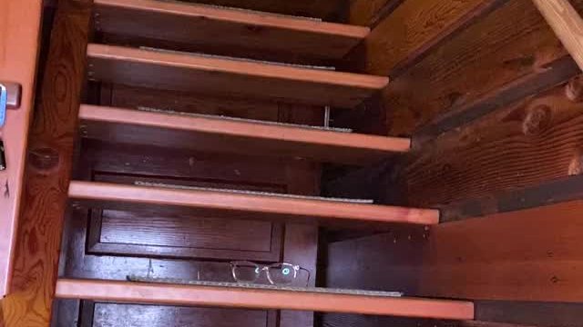 I only bend over for a sec to pick up the glasses lol