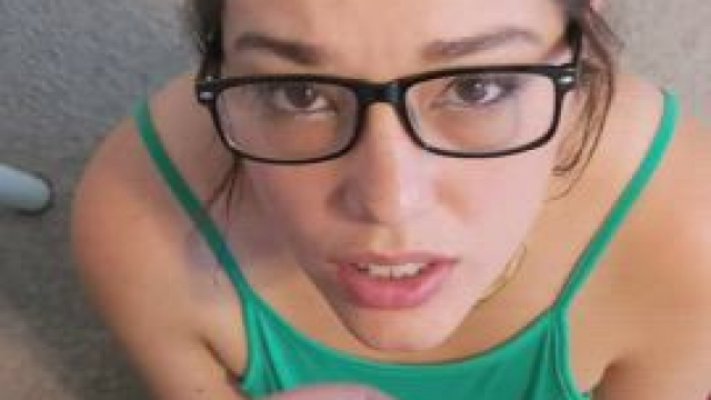 So much cum! I'm glad I had glasses for those last two shots lol.