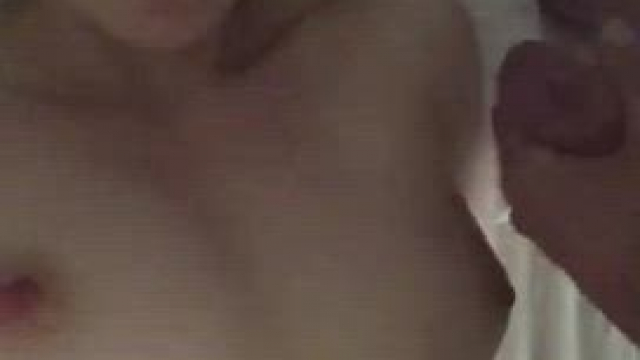 Can't tell if she enjoys or hates it