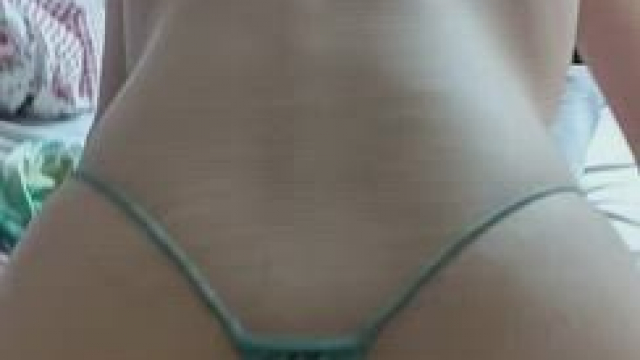 Just imagine me teasing you with my ass