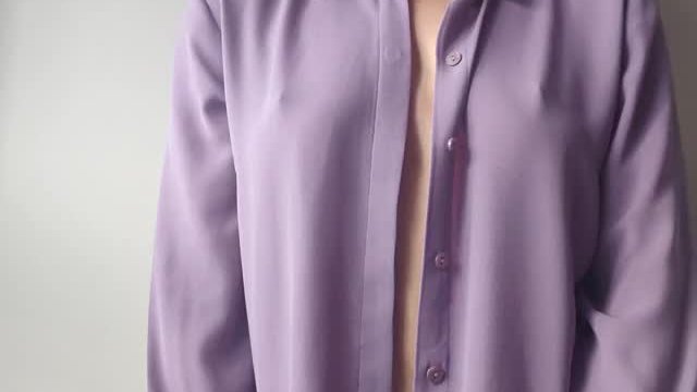 My pussy is already peeking cause she's too excited to be hidden