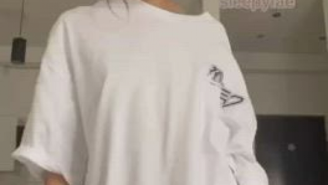 Showing off my body before class