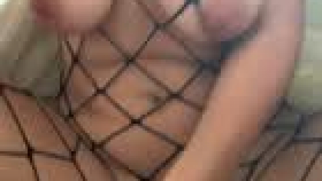 Big tit fishnet Cumshot GIF by fishnetfootjobs