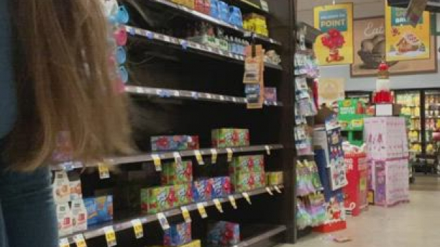 Flashing my pussy on aisle 69 [GIF]