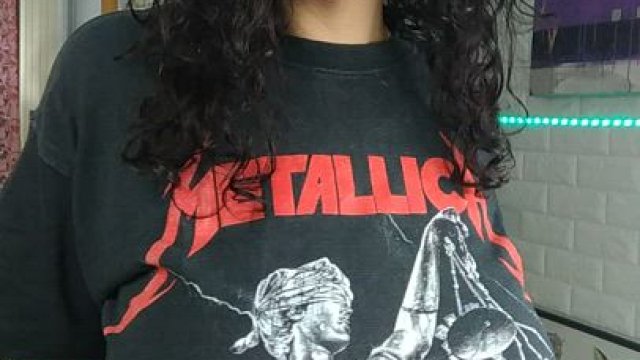 What do my tits and Metallica have in common? They're both HEAVY (OC)