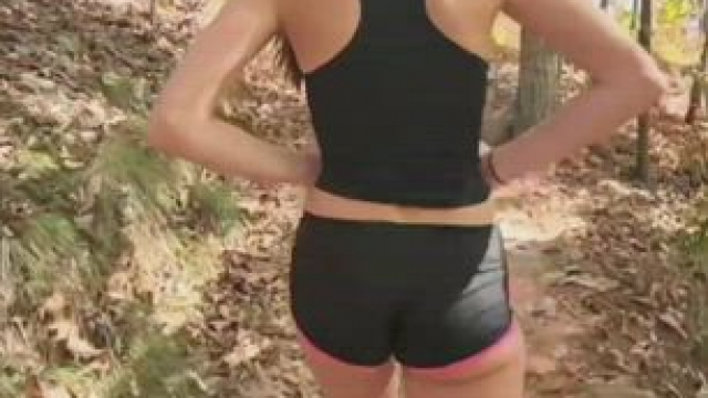 Flashing you on my hike makes me smile