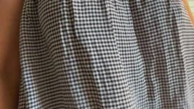 When a housewife shows her melons.. (drop)