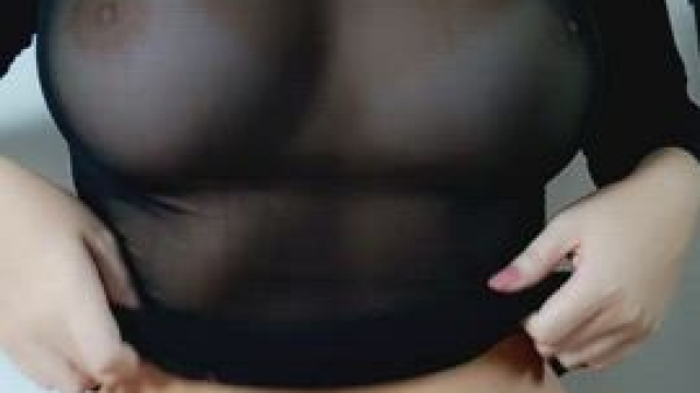 Taking off my sheer top for you