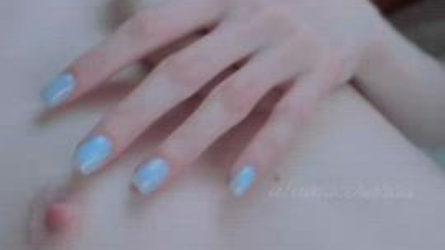 My pink little nipples are so sensitive