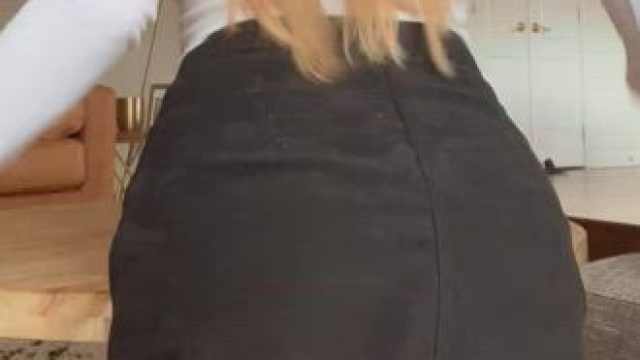 Surprise! I bet you had no idea what was under my skirt