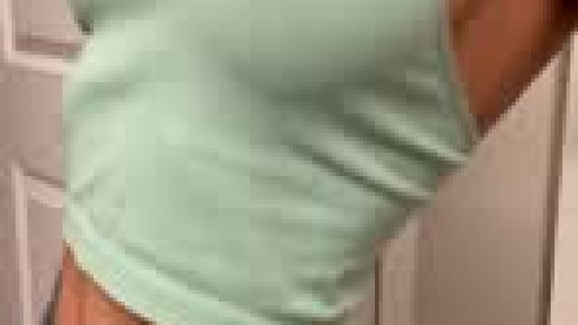 they were poking through my tank top [OC]