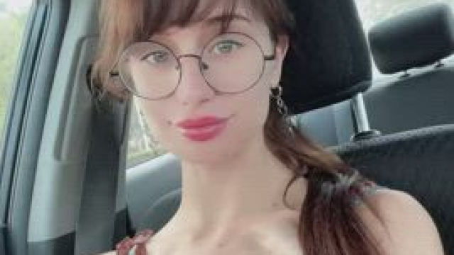 Someone totally caught me doing this in my car on break >.<