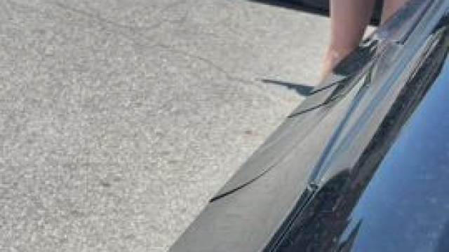 Whipping them out in the parking lot [gif]