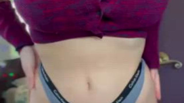 my sensitive little nipples get so hard when i take off my cozy sweater