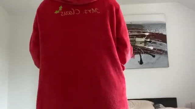 Getting my tits out again but with a Christmas spin